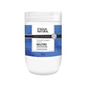 D’agua Natural: Creme de Massagem Neutro – Kit com 6 Unidades de 650g