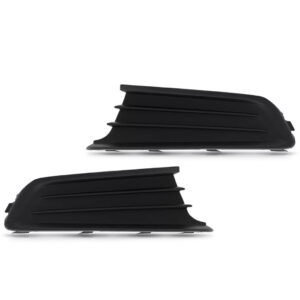 Par Moldura Grade Parachoque Farol Milha Sem Furo Gol Voyage G6 2012 A 2016