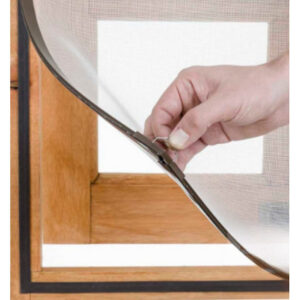 Tela Mosquiteira Magnética Janela – Kit 60 X 60cm (marrom)