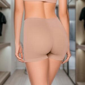 Kit 2 Short Feminino Segunda Pele Anágua Microfibra Lingerie Antiatrito Para Saia e Vestido