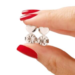 Tarraxa sutiã de orelha levanta orelha banhada a prata 925