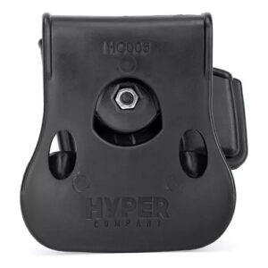 Coldre Externo Universal HC007 Rotativo com Trava para Pistolas Taurus Destro Cintura Colete