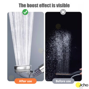 JCHO Ducha para chuveiro com filtro de Íons ducha pure shower  remoção de flúor   ducha shower cromoterapia