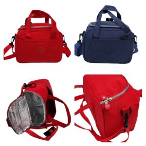 Bolsa Térmica Fitness Marmita Viagem Nécessaire