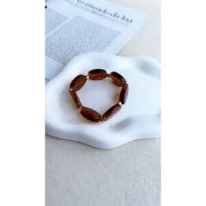 Pulseira de resina sútil