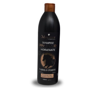 Kit Shampoo + Condicionador + Mascara + Reparador de Ponta Crina e Cauda 500g Maycrene Cabelos Lisos