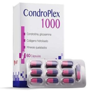 Suplemento Alim. Condroplex 1000 Avert Cães/gatos Rmg 60 Cap