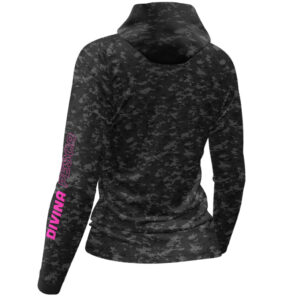 Camiseta De Pesca Proteção Solar Uv50+ Com Luva Divina Pesca