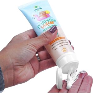 Protetor Solar Natural Físico Mineral Vegano Orgânico para Bebê e Criança da Verdi Natural