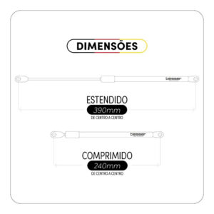 Par Amortecedor Capô Sonata 2011 12 13 2014 Pistão à Gás para Capo Hyundai Sonata 2011 à 2014