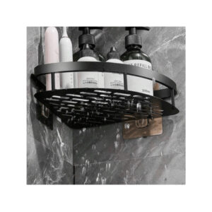 SUPORTE PARA SHAMPOO PARA USO NO BANHEIRO NA PAREDE  alumínio suporte organizador multiuso Sem Furo