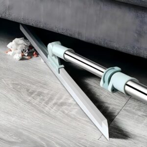 Rodo de Silicone Para Limpeza de Piso Vidros Com Gancho Secos e Molhados Uso Duplo Vassoura Mágica