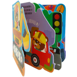 Livro Recortado – Máquinas à Obra