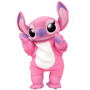 Boneco Angel Stitch Coleção Amor de Filhote Vinil Disney Brinquedo Infantil – Roma