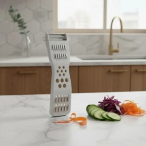 Ralador Descascador 5 Em 1 Fatiador Legumes Verduras Frutas Manual Multifuncional KEITA