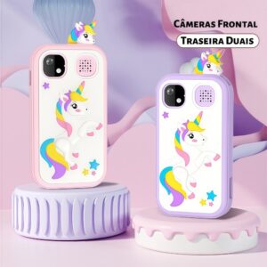 Câmera Educacional para Crianças – Touch Screen HD, Alta Pixel, Não Inteligente (Presente de Aniversário)