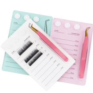 New Show Placa Magnética De Suporte Para Cílios E Pinça Extensão De Cílios Quadrado