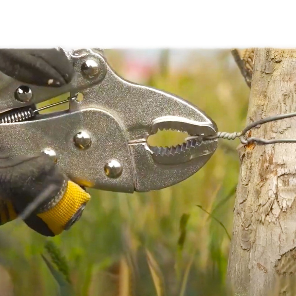 Alicate de Pressão Em Aço Carbono Com Mordente Curvo .- Makeupnails-.