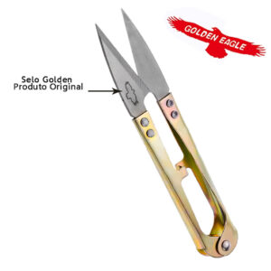 2 Tesoura de Arremate Metal – Tic tac – Golden Eagle – Ótima qualidade