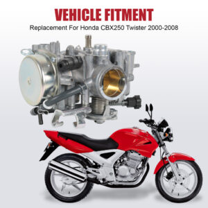 CARBURADOR COMPLETO HONDA CBX250 TWISTER 2001/2008 MOD