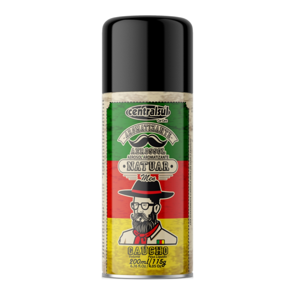 AROMATIZANTE AEROSSOL MEN GAUCHO CENTRALSUL 200ML