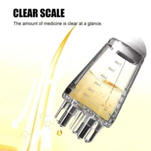 Mini Aplicador Portátil Óleo Crescimento Capilar Tratamento Para Couro Cabeludo