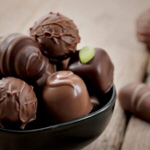 Kit 5 Chocolate Melken Ao Leite Gotas 2,05kg Harald