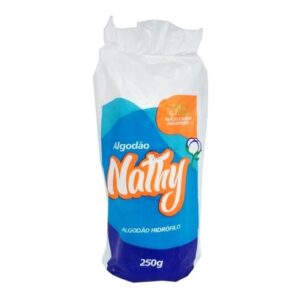 Kit C/2 Unidades de Acetona Lutex 500ml + 2 Pacote Algodão Nathy 250g