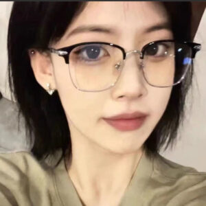 Óculos Retro Browline Blue Light-Armações Anti-Radiação Unissex