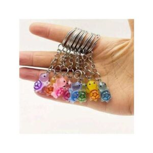 Chaveiro Tartaruga Led Colorido Fofo CHVAEIROS TURTLE