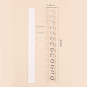 Acrílico Transparente Jóias Penduradas Cabeça de Dimonada Colar Brinco Relógio Organizador de Armazenamento Display