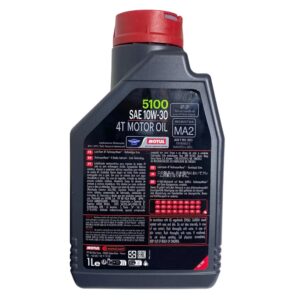 KIT ÓLEOS 3X MOTUL 5100 10W30 4T 1L cb500 Cb500x cb500f cbr500r cb 600f hornet cb 650 cbr 650 transalp 700 750