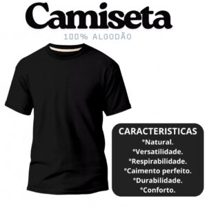 Kit Com 3 Camisetas Básicas Streetwear  T-Shirt Masculina Slim Promoção Algodão em Varias Cores