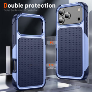 Para iPhone 17 Air 16 15 14 Plus 13 12 11 Pro Max XR X/XS 7 8 SE2 SE3 Capa Presente Grau Military Protetor Contra Queda