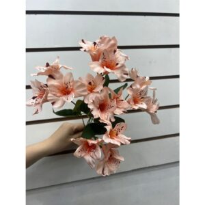 Buquê Artificial de Astromelia 35cm com 5 Ramos e 15 Flores/0063