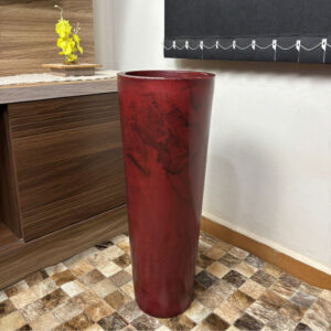 Vaso de Planta cone Ibiza moderno decorativo para casa, jardim