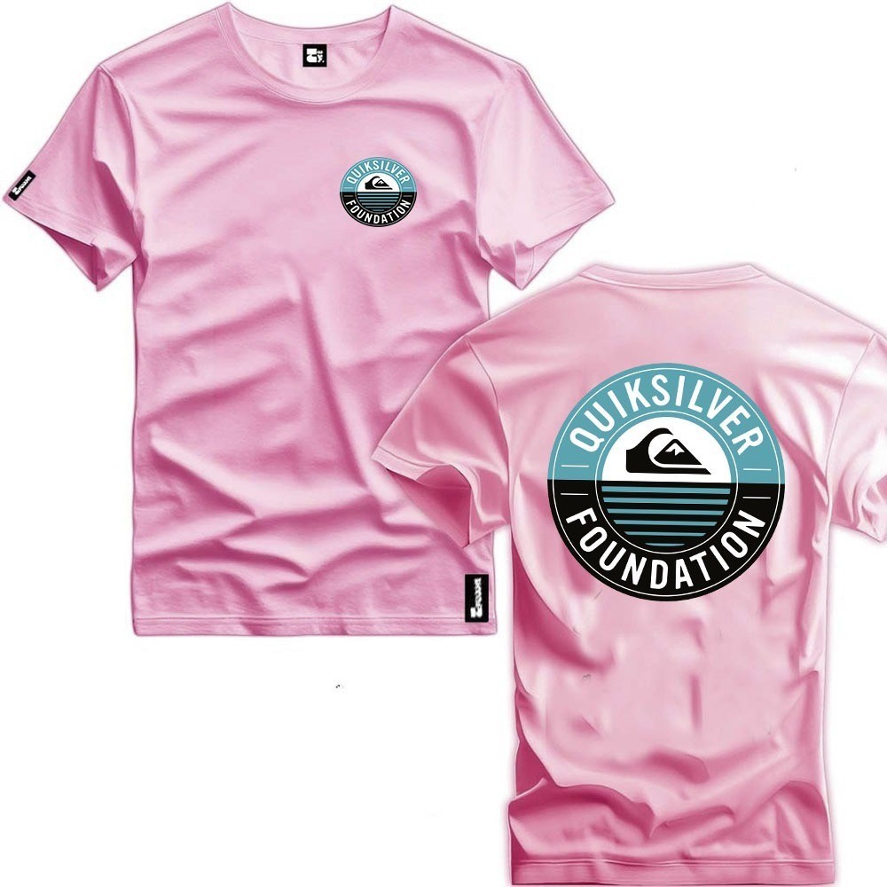 Camiseta Casual Steetweat Quiksilver Em Algodão Masculina Feminina Envio Imediato