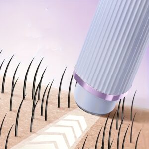 Depilador Eletrico Feminino Recarregável Removedor De Pelos Navalha Dupla