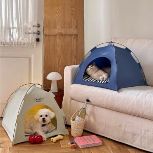 Cama Caminha De pet Cachorro Barraca Tenda Toca Iglu Toca Cães Gato Pequeno Médio Grande Oxford