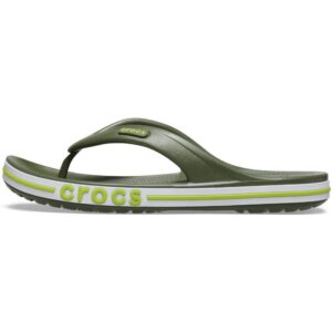 Chinelo Crocs Bayaband Flip Army Green