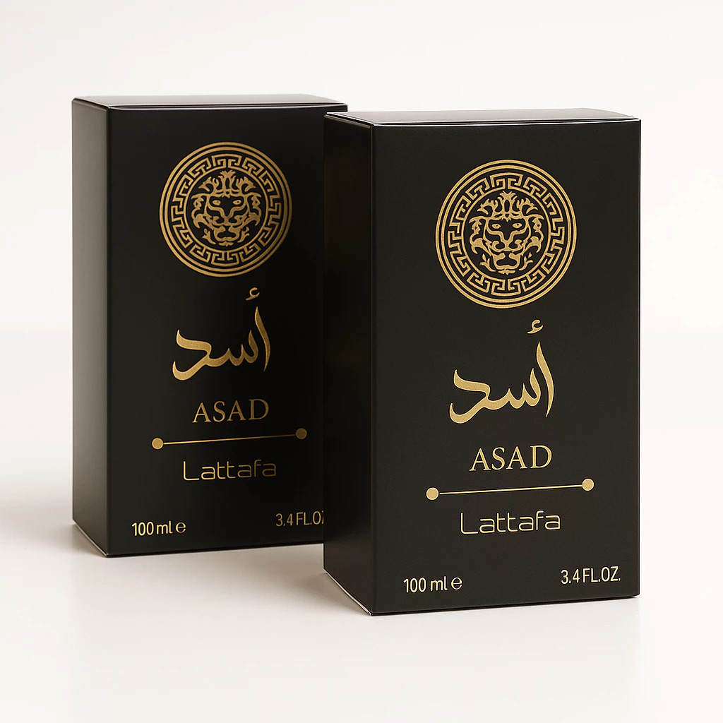 Kit de 1 Até 2 Perfumes Importados Árabe 100ml ASAD Masculino + YARA Feminino Alta Fixação Longa Duração