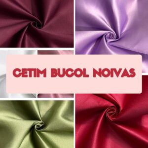 7 Metros Tecido Cetim Bucol Noivas | Cetim Estruturado Para Vestidos (7m x 1.47m)