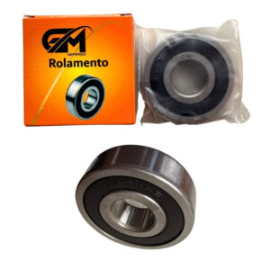 Rolamentos 6203 2rs Kit Com 10 Peças 17x40x12mm