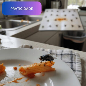 Kit 50 Cola Pega Mosca e Pernilongo Atacado Alto Giro Armadilha Adesiva Insetos Voadores