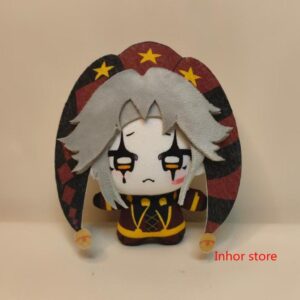 10cm The Freak Circus Plushie Pierrot Arlequim‌ Boneca De Algodão Brinquedos De Pelúcia Macios Para Fãs Meninos Meninas