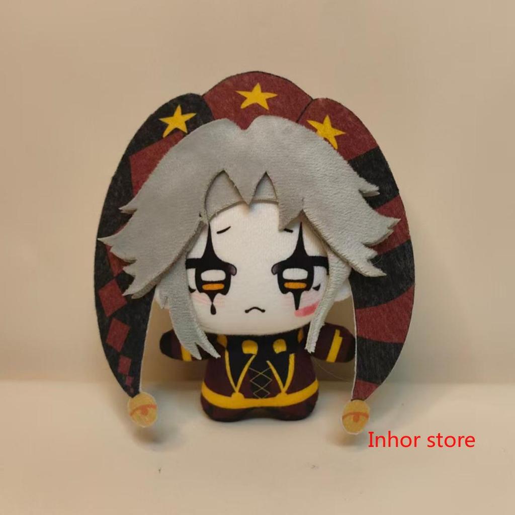 10cm The Freak Circus Plushie Pierrot Arlequim Boneca De Algodão Brinquedos De Pelúcia Macios Para Fãs Meninos Meninas