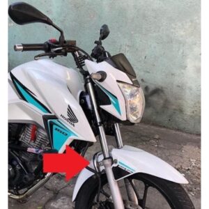 Barra Estabilizadora Cromada Moto CG 150 Mix 09/15 Titan Fan Start 160 2016/2025