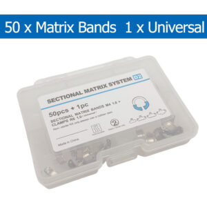 Anel De Titânio De Níquel Com Braçadeira De Metal De Matriz Contornos Seccionais De Bandas