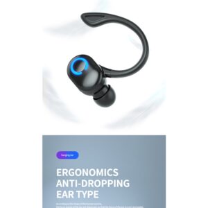 X10 Fone De Ouvido Sem Fio Toque Estéreo Único Fones Gamer Negócios Bluetooth Compatível 5.2 Esportes À Prova Dwaterproo