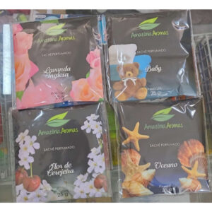 Sachê Perfumado Amazonia Aromas – 4 unidades